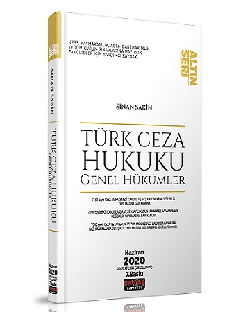 Türk Ceza Hukuku Genel Hükümler