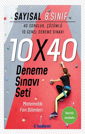 8.Sınıf Sayısal 10x40 Deneme Sınavı Seti