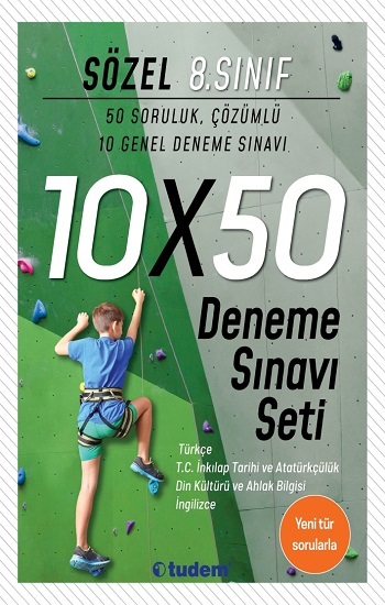 8.Sınıf Sözel 10x50 Deneme Sınavı Seti