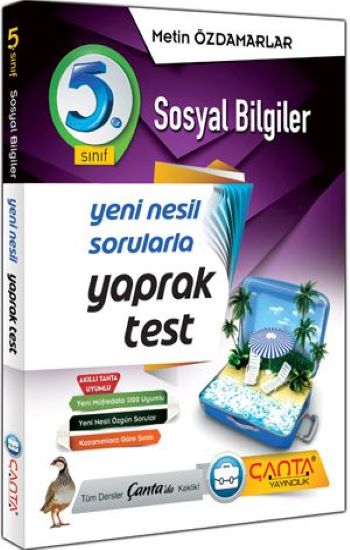 5. Sınıf Sosyal Bilgiler Yaprak Test