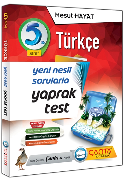 5.Sınıf Türkçe Yaprak Test