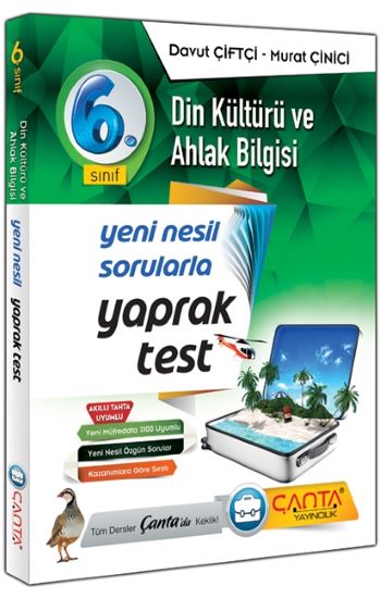 6.Sınıf Din Kültürü ve Ahlak Bilgisi Yaprak Test