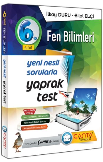 6.Sınıf Fen Bilimleri Yaprak Test