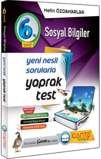 6. Sınıf Sosyal Bilgiler Yaprak Test