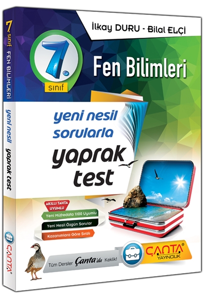 7.Sınıf Fen Bilimleri Yaprak Test