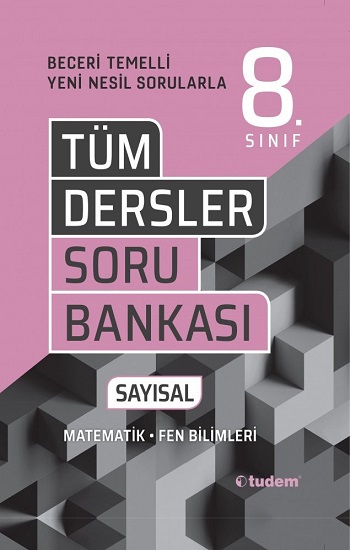 8. Sınıf Tüm Dersler Beceri Temelli Sayısal Soru Bankası