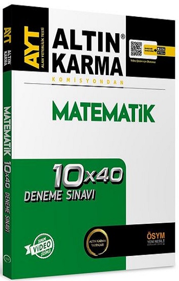 AYT Matematik 10x40 Deneme Sınavı