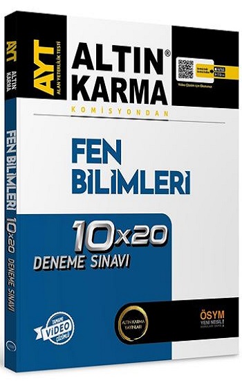 AYT Fen Bilimleri 10x40 Deneme Sınavı