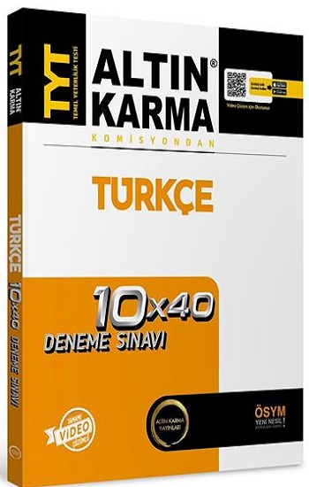 TYT Türkçe Tamamı 10x40 Deneme Sınavı