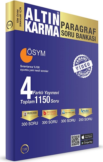 Paragraf Soru Bankası 4 Farklı Yayınevi