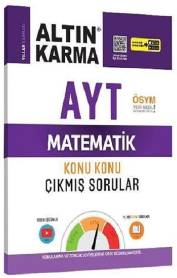 AYT Matematik Konu Konu Çıkmış Sorular