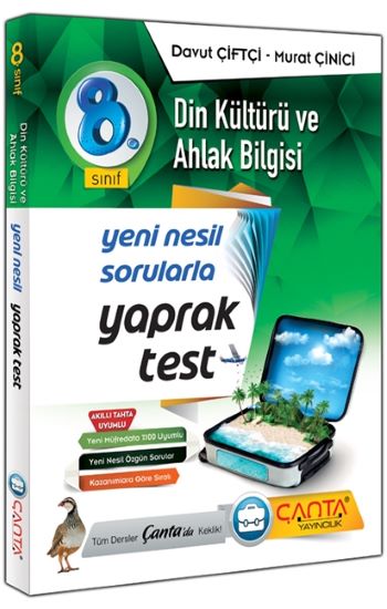 8.Sınıf Din Kültürü ve Ahlak Bilgisi Yaprak Test