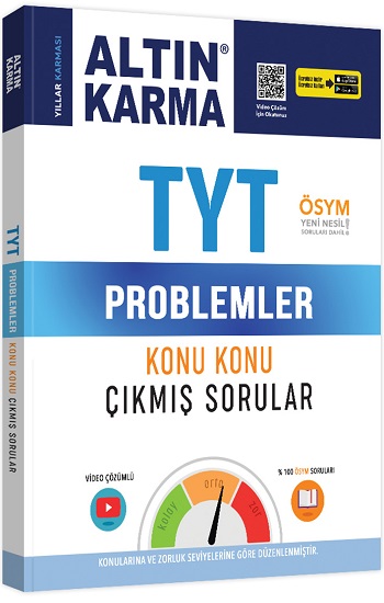 TYT Problemler Konu Konu Çıkmış Sorular