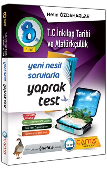 8.Sınıf İnkılap Tarihi ve Atatürkçülük Yaprak Test