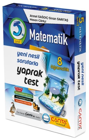 5.Sınıf Matematik 8 Öğrencilik Kutu Yaprak Test