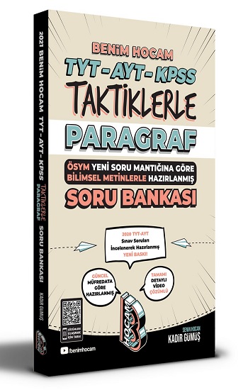 2021 TYT-AYT-KPSS Taktiklerle Paragraf Soru Benim Hocam Yayınları