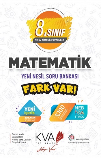 8. Sınıf Matematik Yeni Nesil Soru Bankası