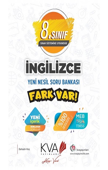 8. Sınıf İngilizce Yeni Nesil Soru Bankası