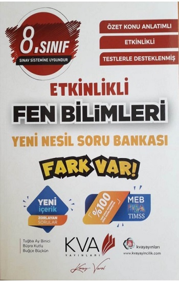 8. Sınıf Fen Bilimleri Etkinlikli Yeni Nesil Soru Bankası