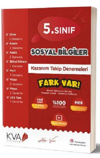 5. Sınıf Sosyal Bilgiler Fark Var Kazanım Takip Denemeleri