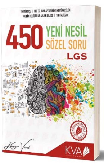 8.Sınıf LGS 450 Yeni Nesil Sözel Soru Bankası