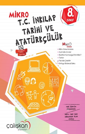 8. Sınıf T.C. İnkılap Tarihi ve Atatürkçülük Mikro Defter