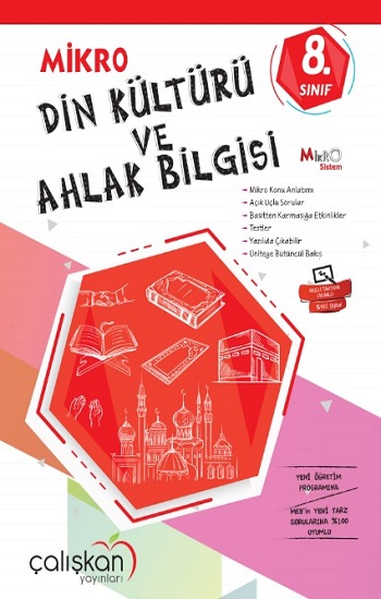 8. Sınıf LGS Din Kültürü ve Ahlak Bilgisi Mikro Defter