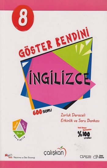 8. Sınıf İngilizce Göster Kendini Soru Bankası