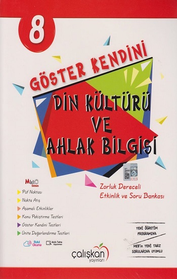 8. Sınıf Din Kültürü ve Ahlak Bilgisi Göster Kendini Soru Bankası