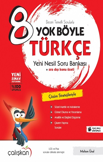 8. Sınıf Türkçe Yok Böyle Soru Bankası