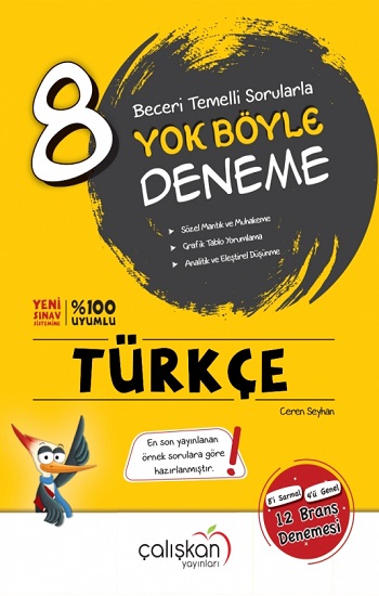 8. Sınıf Türkçe Beceri Temelli Sorularla Yok Böyle Deneme