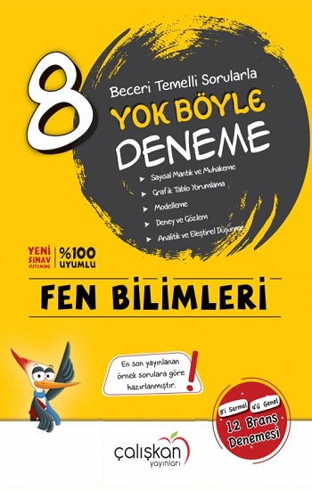 8. Sınıf Fen Bilimleri Beceri Temelli Sorularla Yok Böyle Deneme