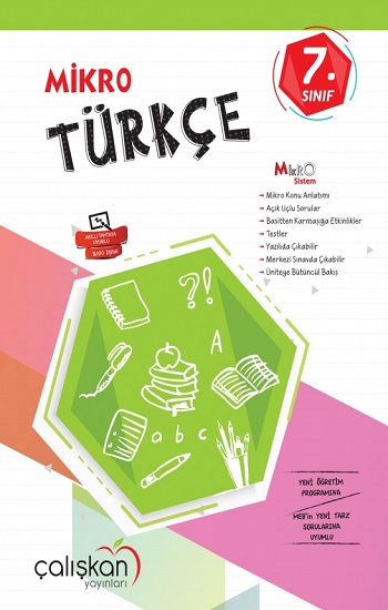 7. Sınıf Türkçe Mikro Defter