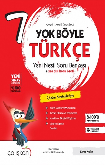 7.Sınıf Türkçe Yok Böyle Soru Bankası