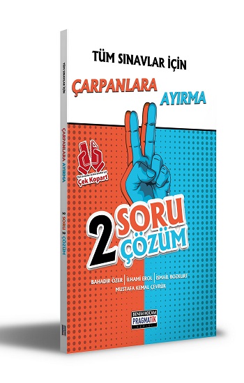 2021 Tüm Sınavlar İçin Çarpanlara Ayırma 2 Soru 2 Çözüm Fasikülü Benim Hocam Yayınları