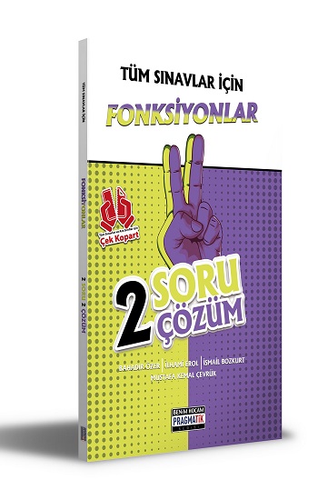 2021 Tüm Sınavlar İçin Fonksiyonlar 2 Soru 2 Çözüm Fasikülü Benim Hocam Yayınları