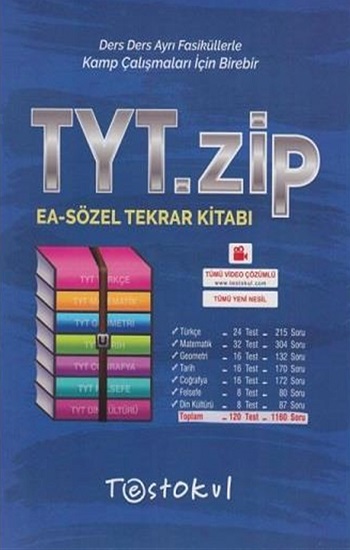 TYT Zip Ea-Sözel Tekrar Kitabı