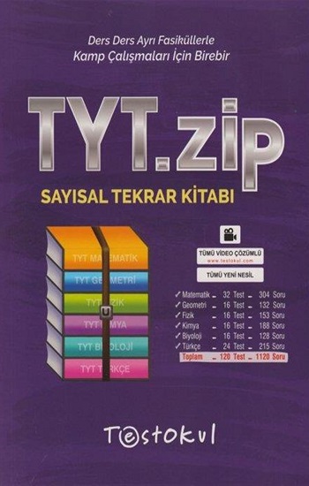 TYT Zip Sayısal Tekrar Kitabı