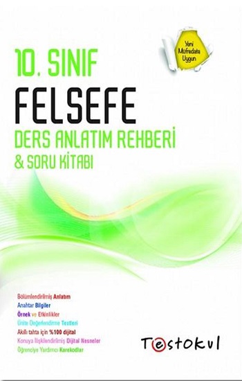 10. Sınıf Felsefe Ders Anlatım Rehberi & Soru Kitabı