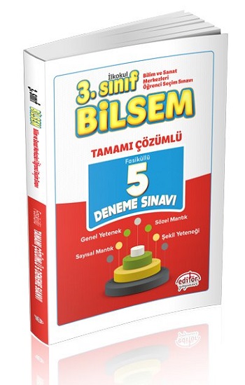 3. Sınıf Bilsem Çözümlü 5 Deneme Sınavı