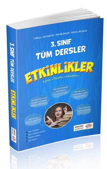 Editör Angora Serisi 3. Sınıf Tüm Dersler Etkinlikler Kitabı