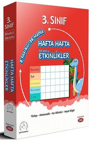 3. Sınıf Hafta Hafta Etkinlikler (8 Fasikül)