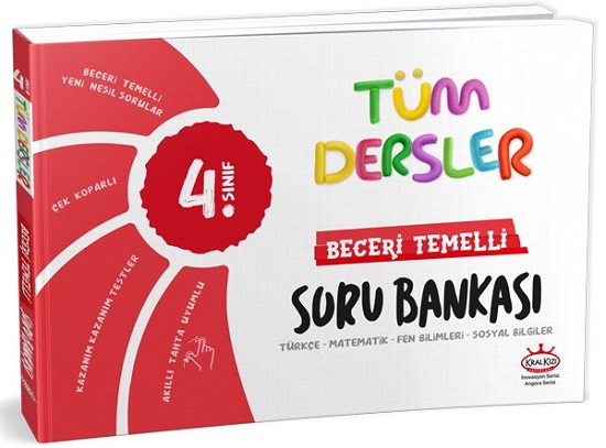 4. Sınıf Tüm Dersler Beceri Temelli Soru Bankası