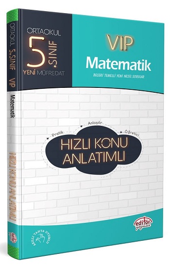 5. Sınıf VIP Matematik Hızlı Konu Anlatımlı