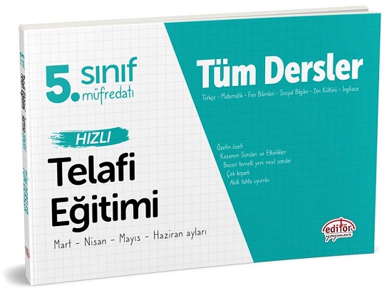 5. Sınıf Tüm Dersler Hızlı Telafi Eğitimi