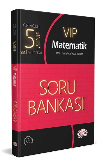 5. Sınıf Vip Matematik Soru Bankası