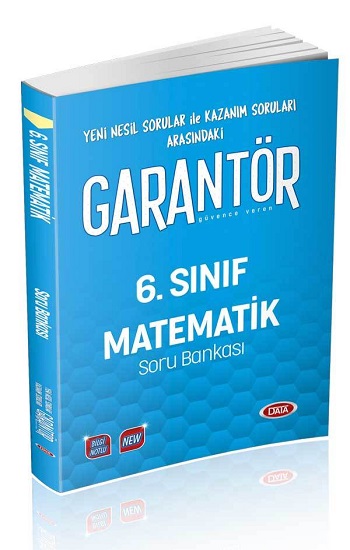 6. Sınıf Garantör Matematik Soru Bankası