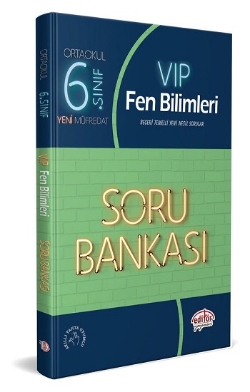 6. Sınıf VIP Fen Bilimleri Soru Bankası