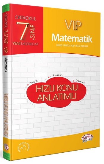 7. Sınıf VIP Matematik Hızlı Konu Anlatımlı