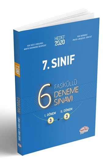 7. Sınıf 6 (3+3) Deneme Sınavı